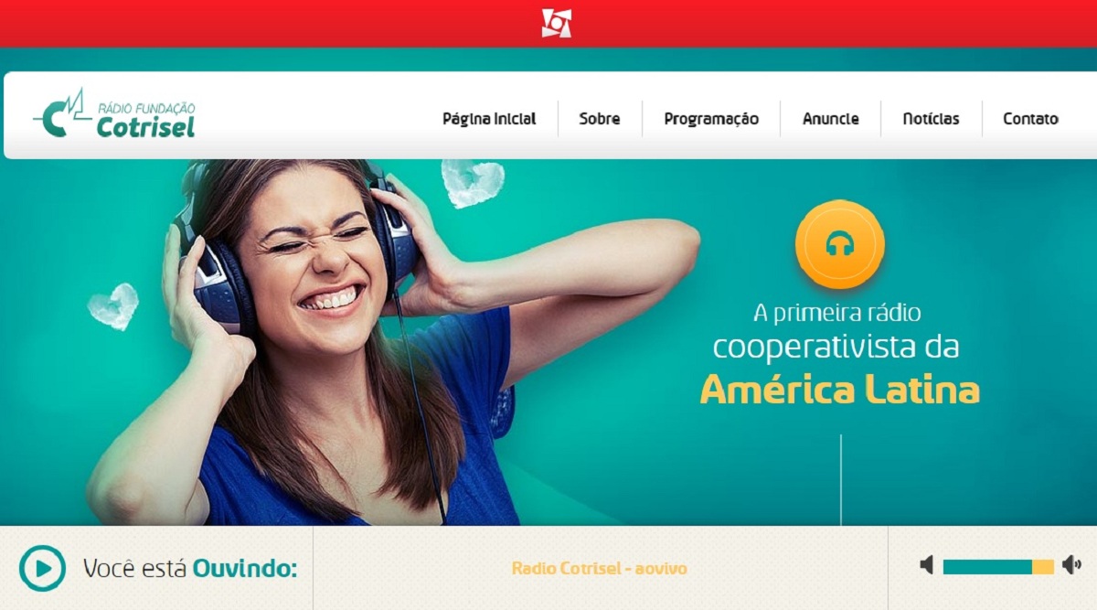 Rádio Cotrisel lança novo site